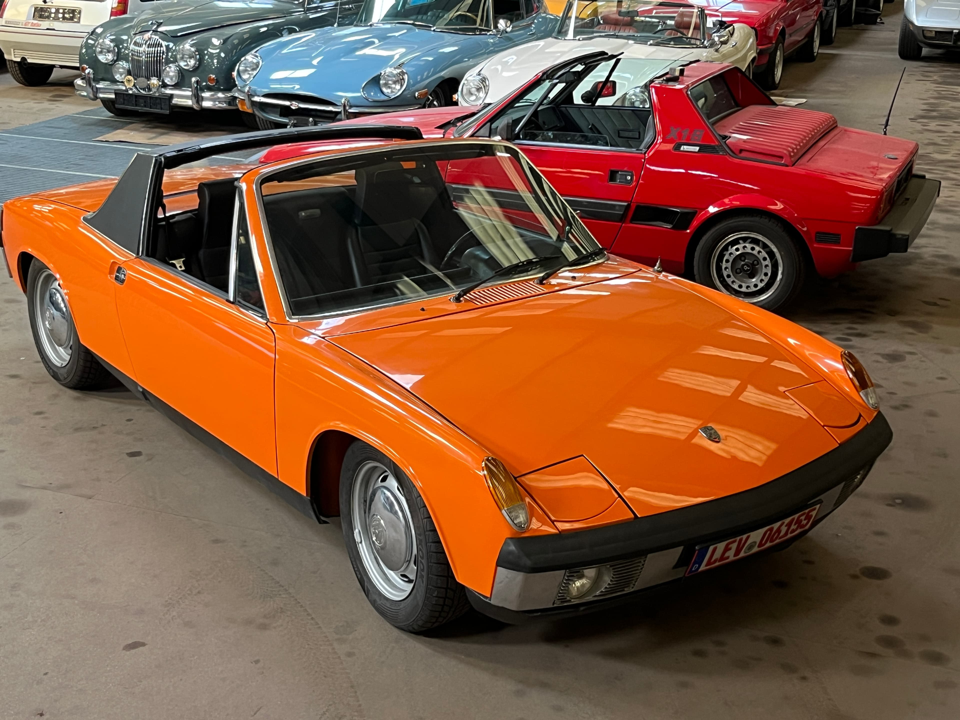 Bild vom Porsche 914 Targa Orange