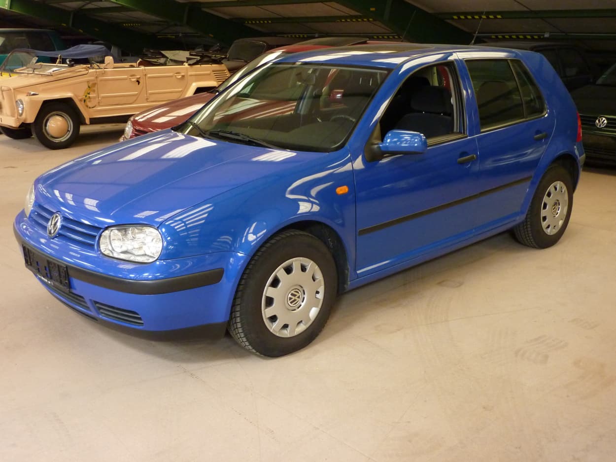Bild vom VW Golf IV Hellblau